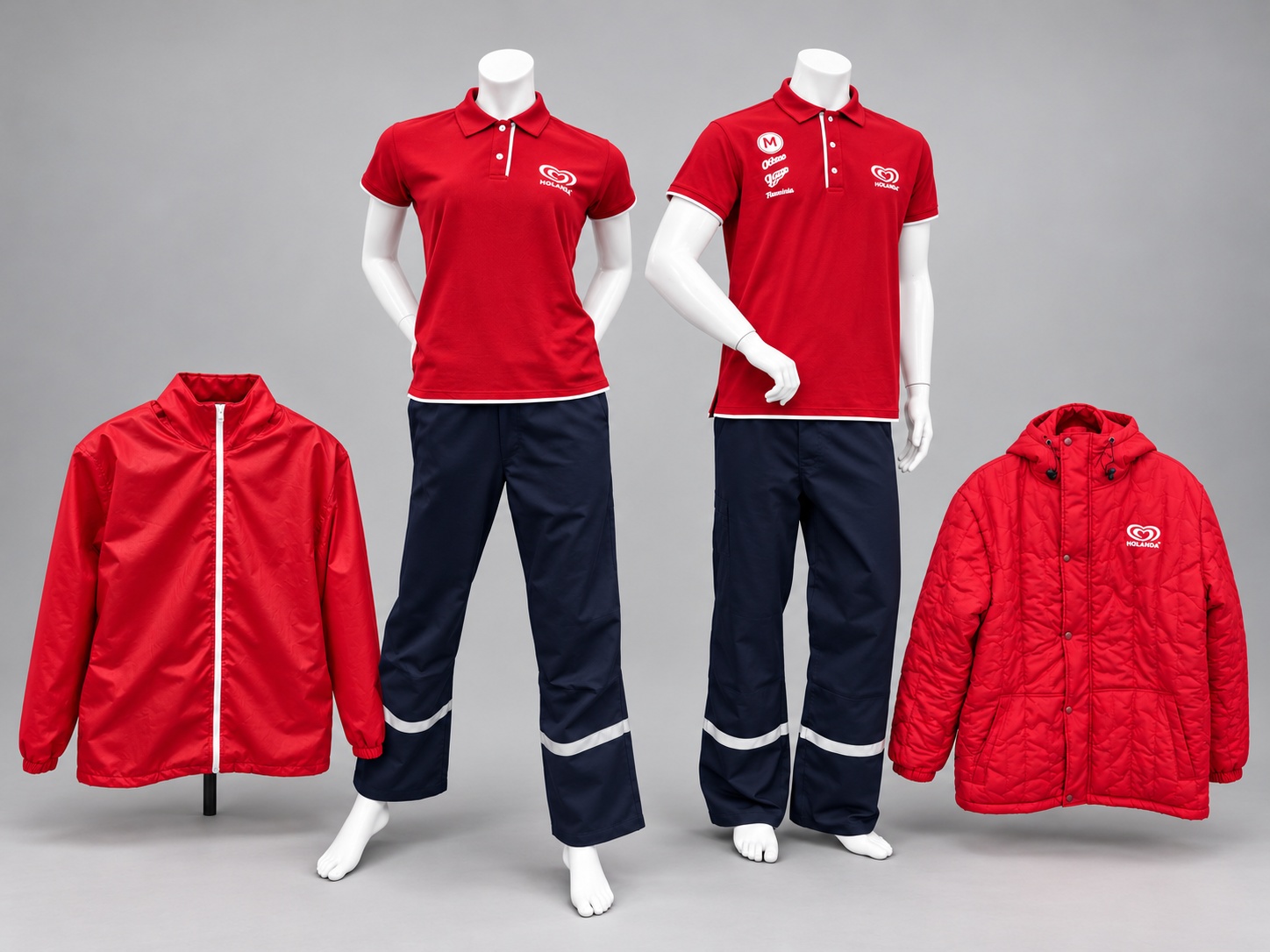 Uniformes para Holanda